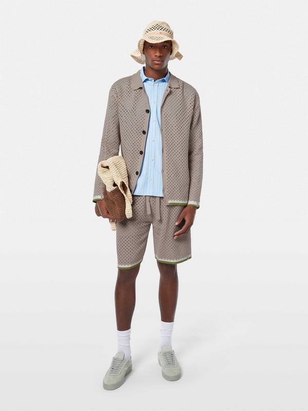 Maison Scotch Crochet Shirt