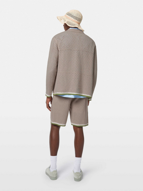 Maison Scotch Crochet Shirt