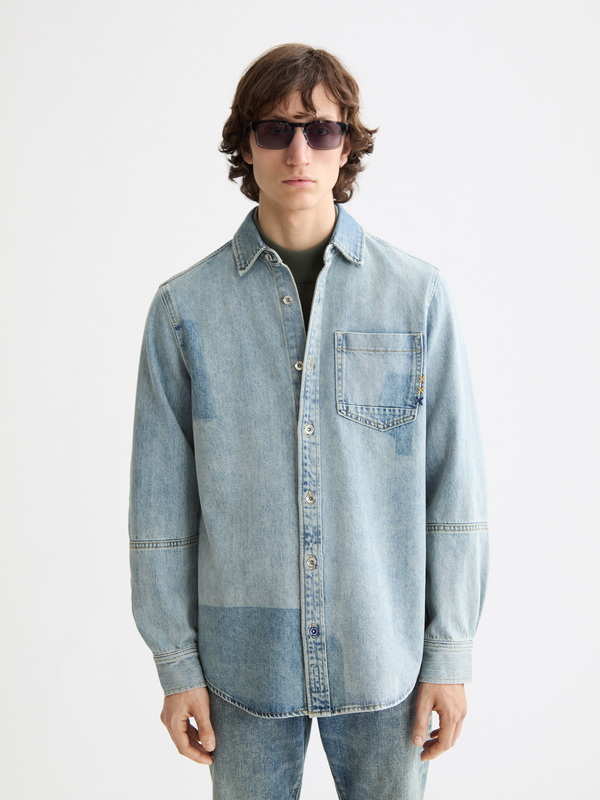 maison scotch Denim overshirt