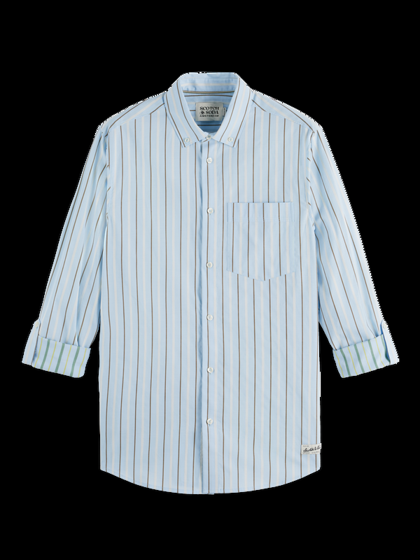Maison Scotch Dobby Stripe Shirt