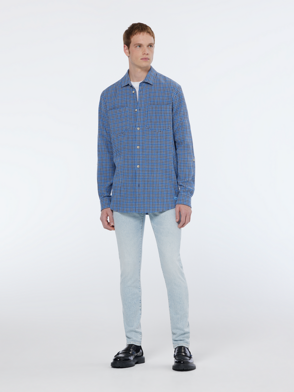 Maison Scotch Double Face Check Shirt