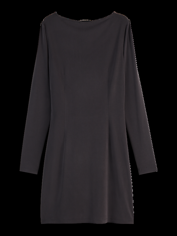 Maison Scotch DRAPED LONG SLEEVE DRESS