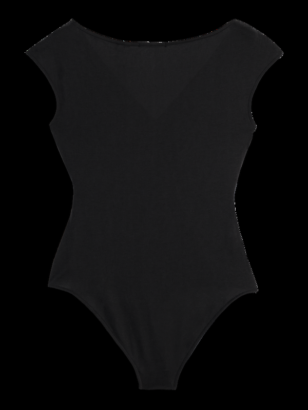 Maison Scotch DRAPED SLEEVELESS FITTED BODY