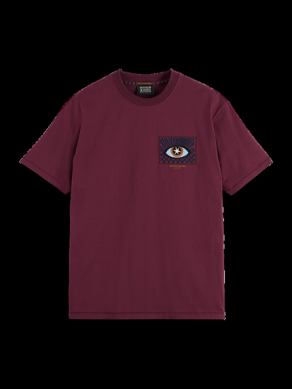 Maison Scotch ELEVATED ARTWORK T-SHIRT