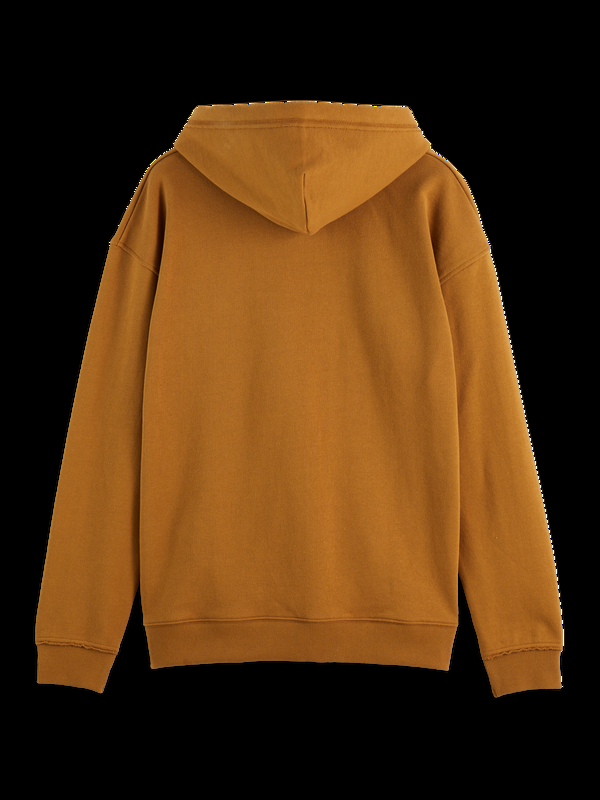 Maison Scotch EMBROIDERED ARTWORK HOODIE