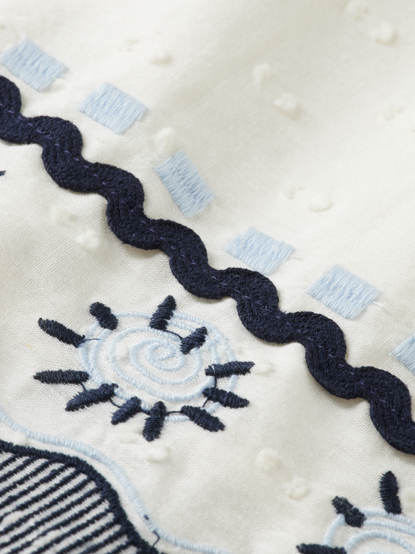 Maison Scotch Embroidered Dress