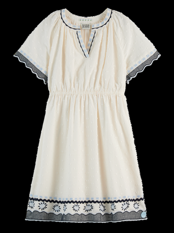 maison scotch Embroidered Dress