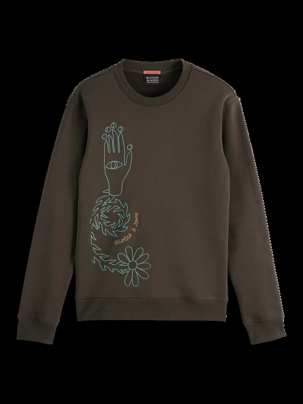 Maison Scotch EMBROIDERY SWEATSHIRT