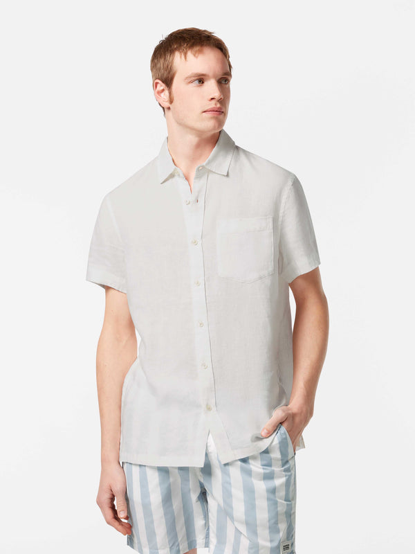 maison scotch Essentials Linen Shirt