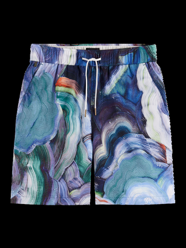 Maison Scotch Fave Printed Bermuda Short