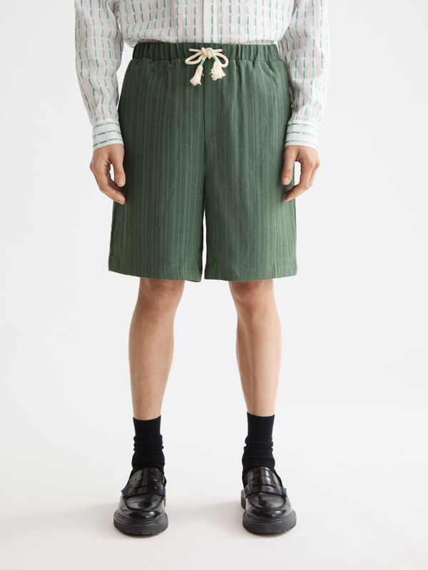 Maison Scotch Fave Striped Bermuda Shorts