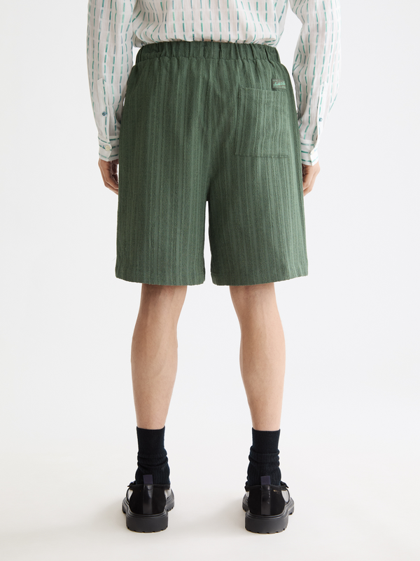 Maison Scotch Fave Striped Bermuda Shorts