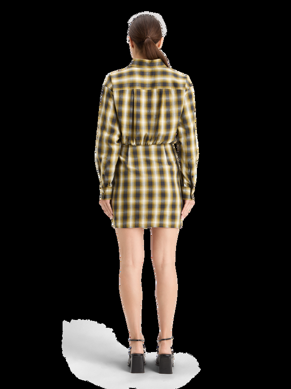 Maison Scotch FLANNEL MINI WRAP DRESS