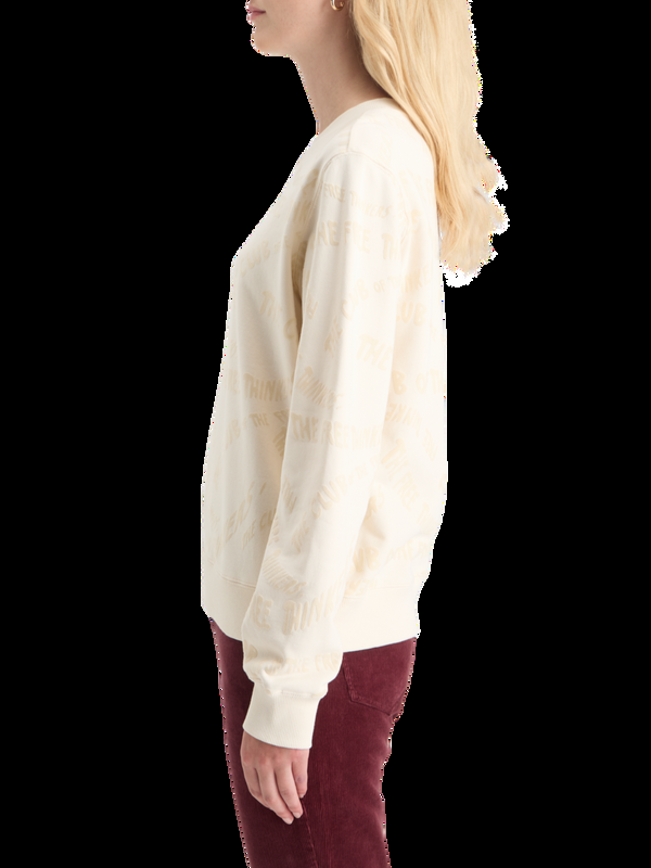 Maison Scotch FLOCK AOP REGULAR FIT SWEATSHIRT