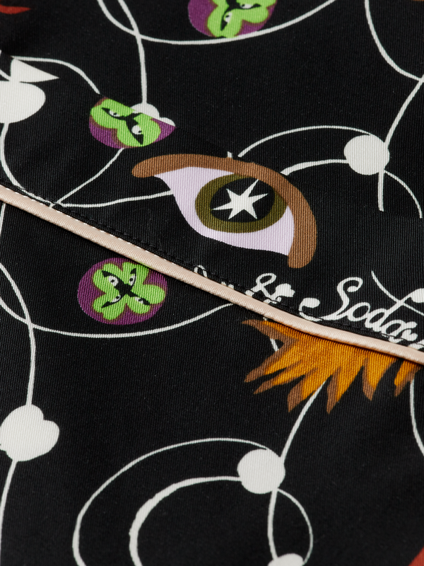 Maison Scotch FREE MIND PRINTED PYJAMA BLAZER