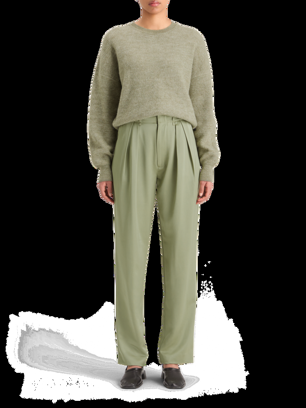 maison scotch FUZZY CREW NECK PULLOVER