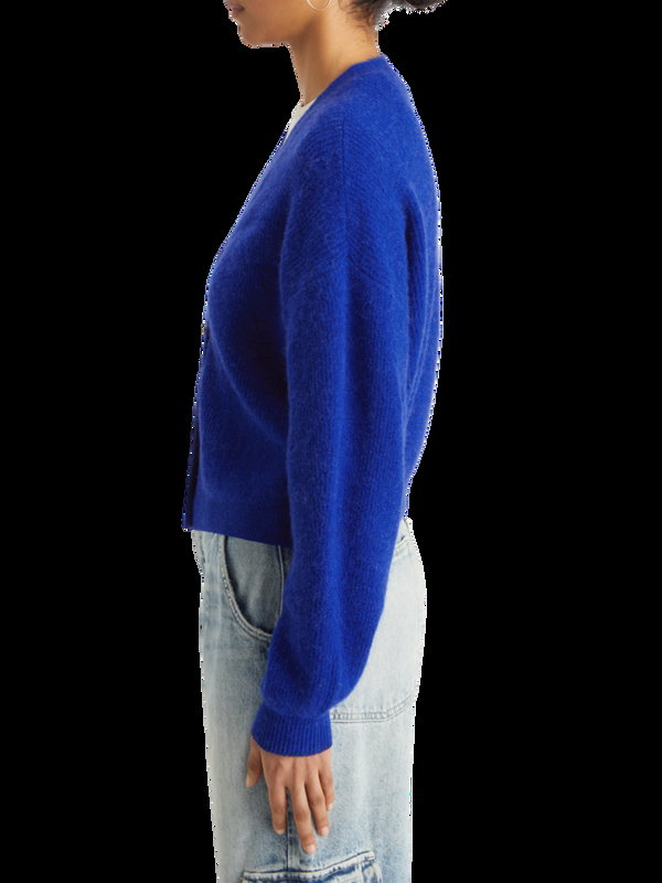 Maison Scotch Fuzzy Relaxed Vest