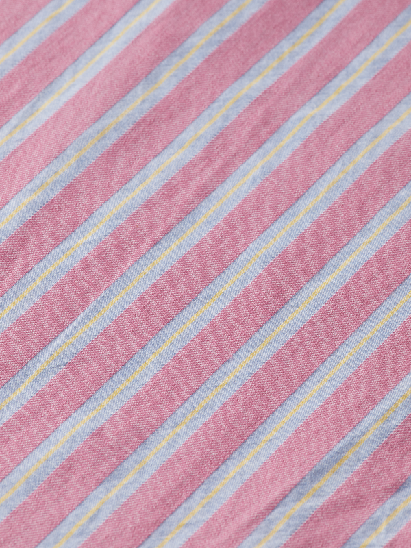 Maison Scotch Garenverf Dobby Gestreept Overhemd