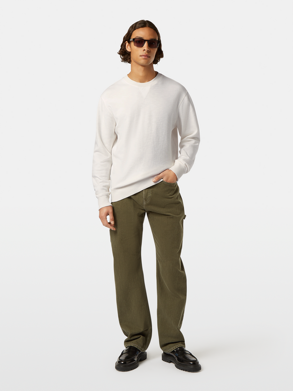 Maison Scotch Garment-dyed Sweatshirt