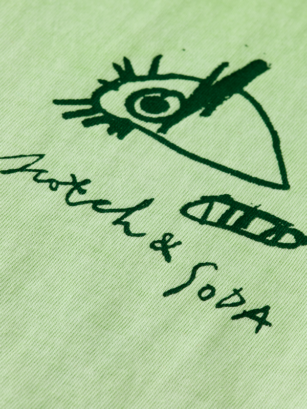 Maison Scotch Garment-Dyed T-Shirt