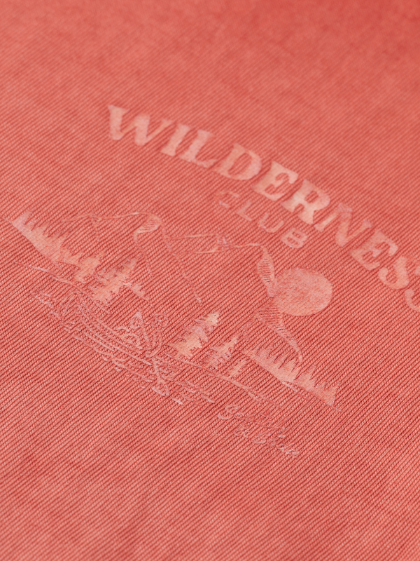 Maison Scotch Garment-Dyed T-Shirt