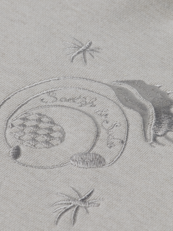 Maison Scotch GATHERED SLEEVE OVERSIZED FIT HOODIE