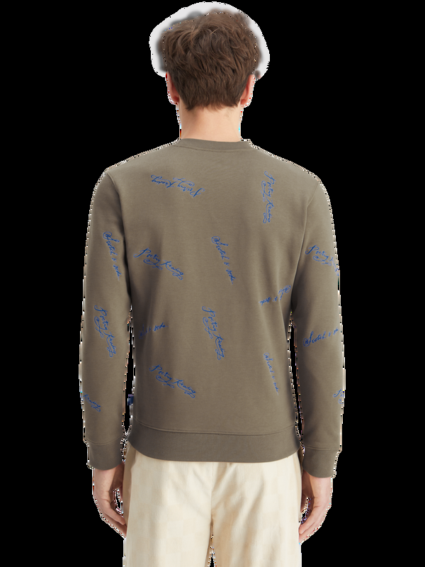 Maison Scotch Geborduurd Sweatshirt