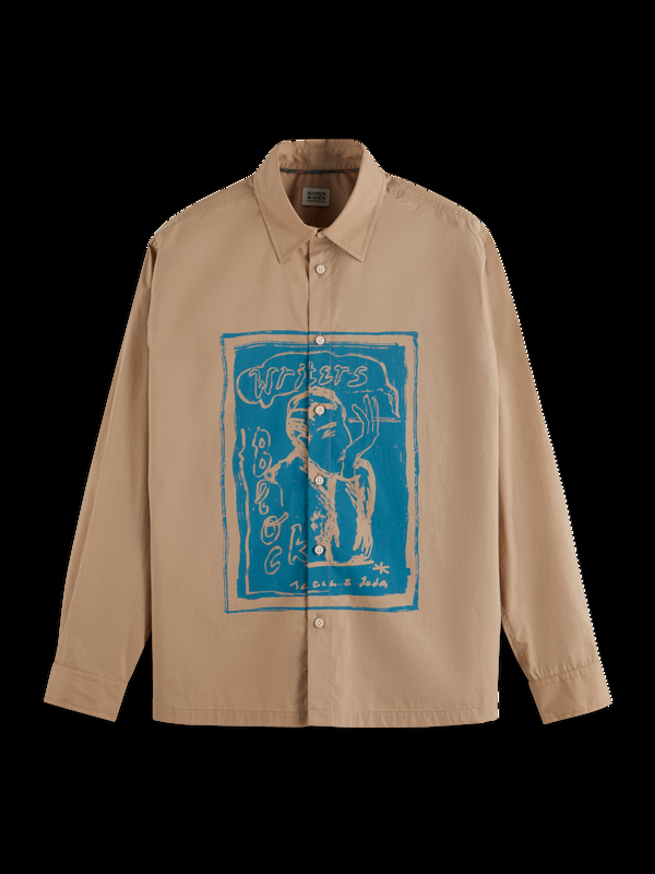 Maison Scotch Grafisch Overhemd