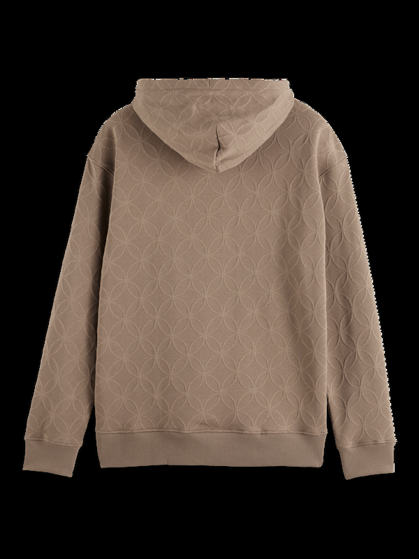 Maison Scotch Hoodie Van Jacquardstof