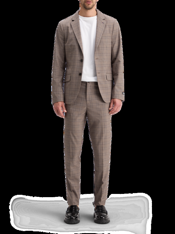 maison scotch IRVING - CLASSIC YARN-DYED CHINO