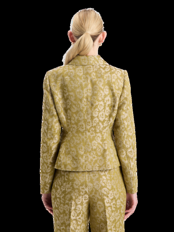 Maison Scotch JACQUARD FITTED TRUCKER BLAZER