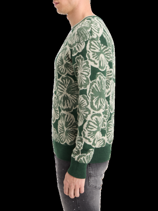 Maison Scotch JACQUARD REGULAR FIT SWEATER