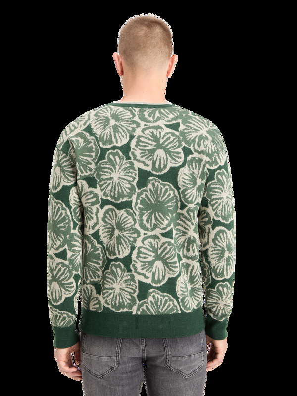 Maison Scotch JACQUARD REGULAR FIT SWEATER