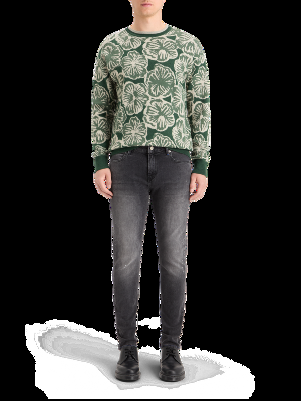 maison scotch JACQUARD REGULAR FIT SWEATER