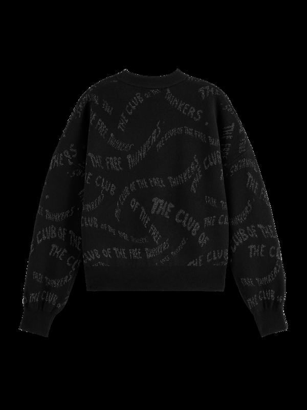 Maison Scotch JACQUARD RELAXED PULLOVER