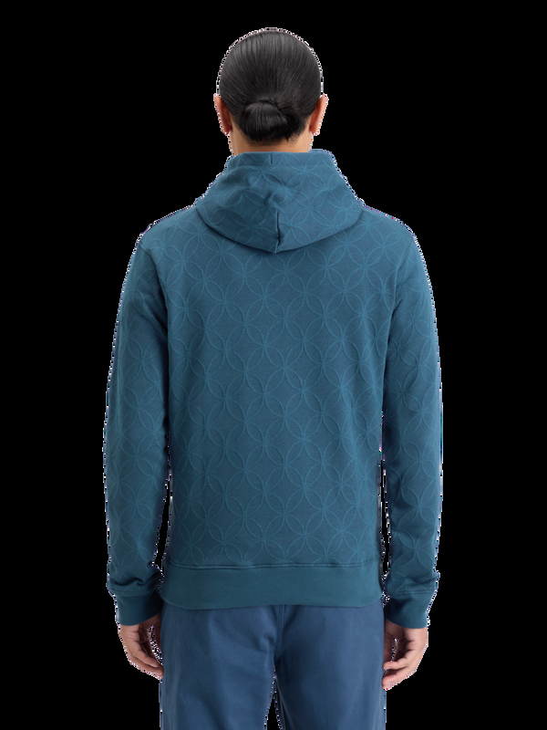 Maison Scotch JACQUARD TERRY HOODIE