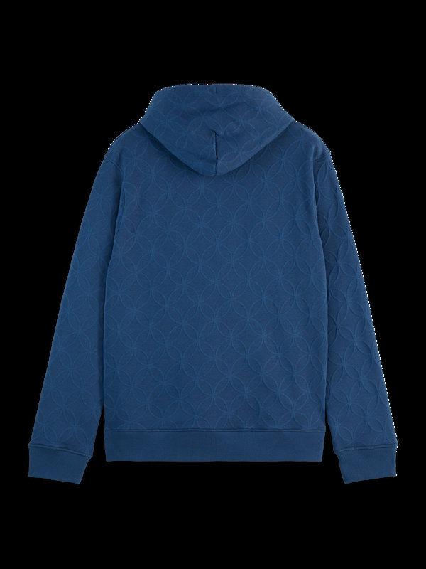 Maison Scotch JACQUARD TERRY HOODIE