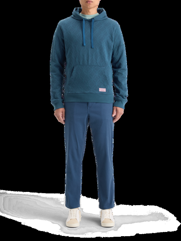 maison scotch JACQUARD TERRY HOODIE