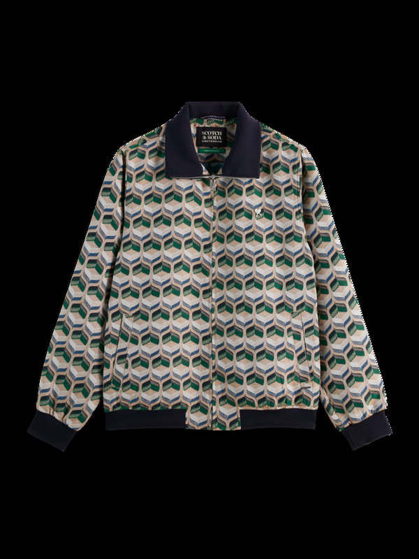 Maison Scotch Jacquard Tracksuit Jacket