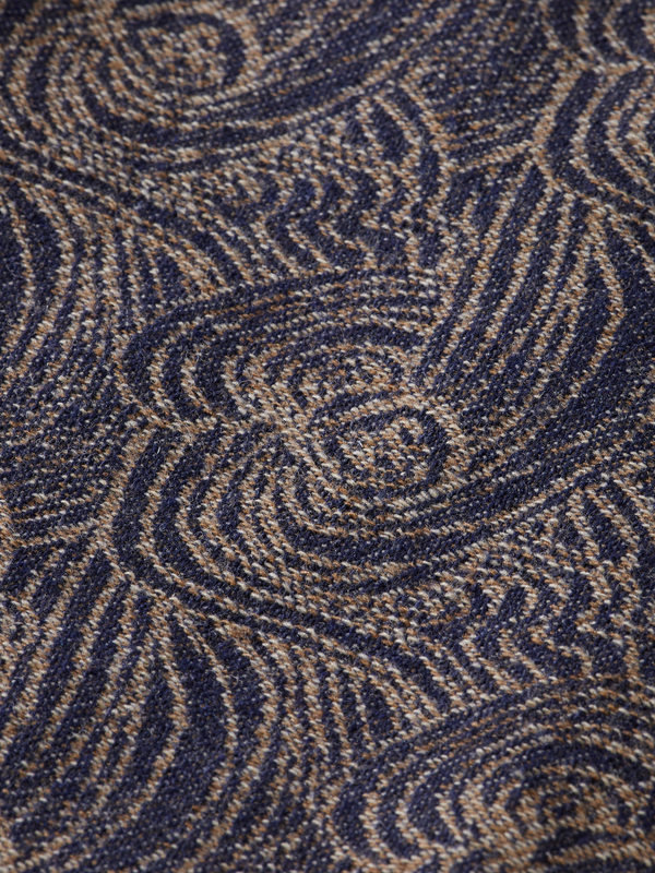 Maison Scotch JACQUARD WOOL-BLEND OVERSHIRT