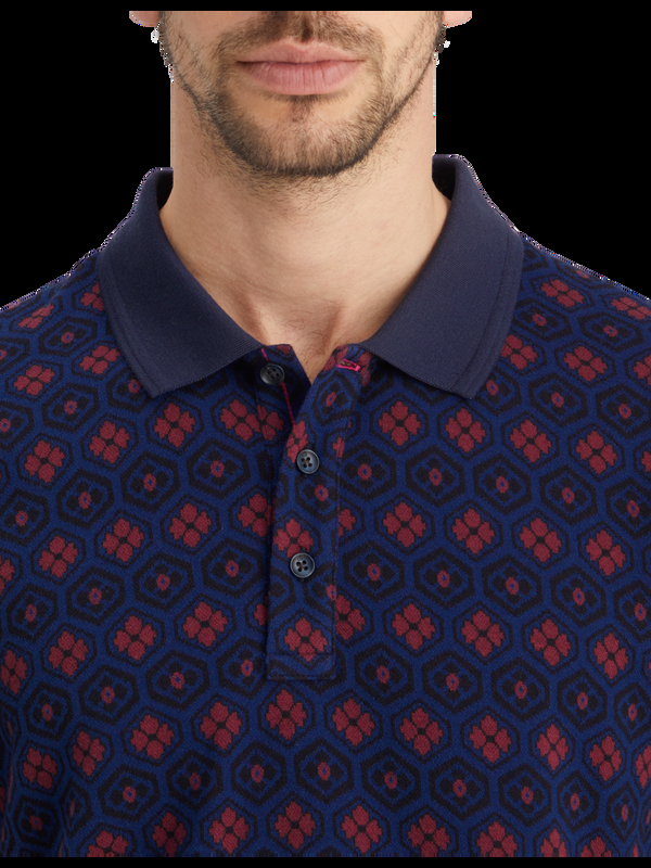 Maison Scotch Jacquardpolo