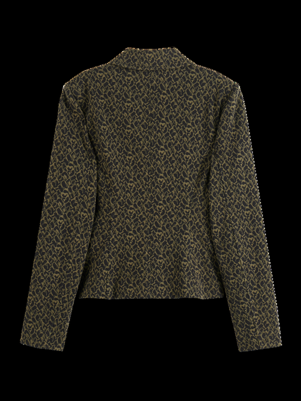 Maison Scotch JERSEY FITTED TRUCKER BLAZER