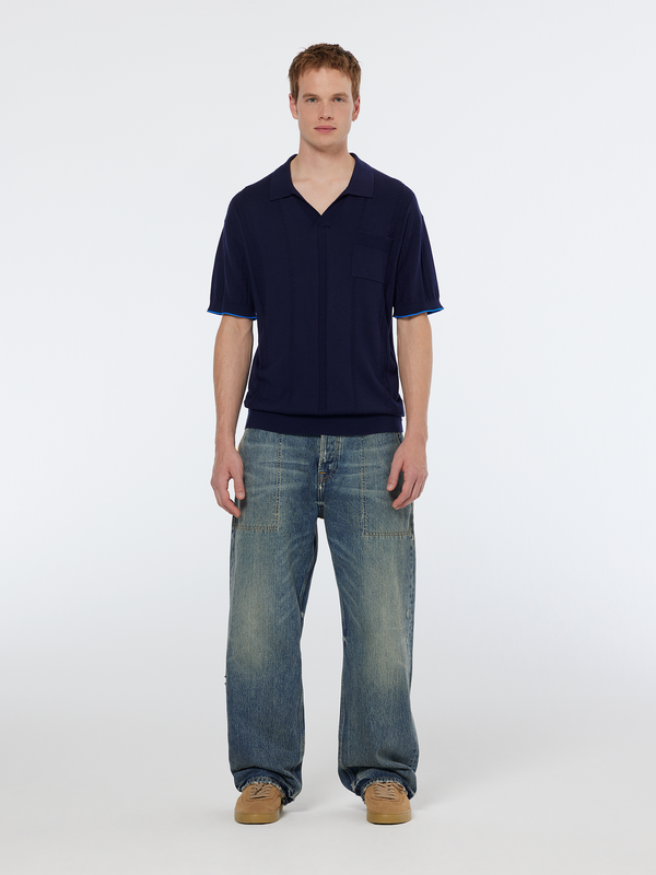 Maison Scotch Knitted Polo