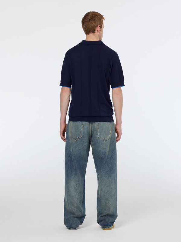 Maison Scotch Knitted Polo