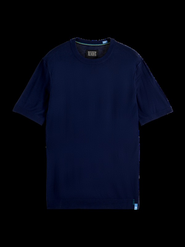 Maison Scotch Knitted Regular Fit T-shirt