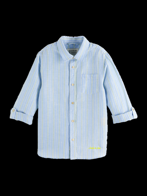 maison scotch Linen Blend Shirt
