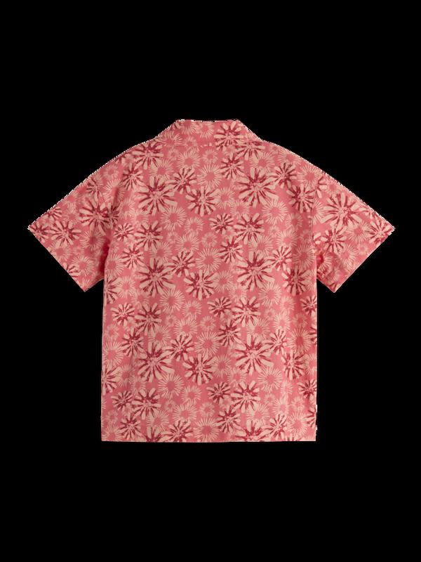 Maison Scotch Linen Floral Shirt