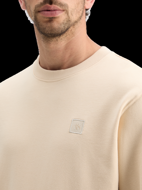 Maison Scotch Logo Badge Crew