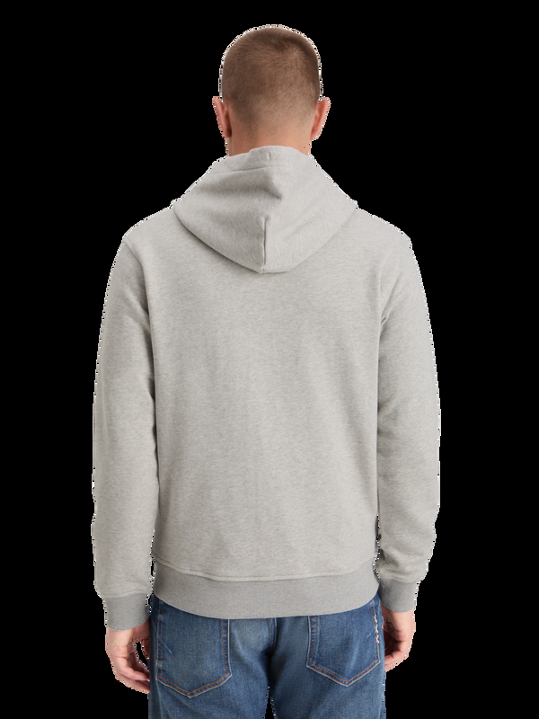 Maison Scotch LOGO BADGE ZIP-THROUGH HOODIE