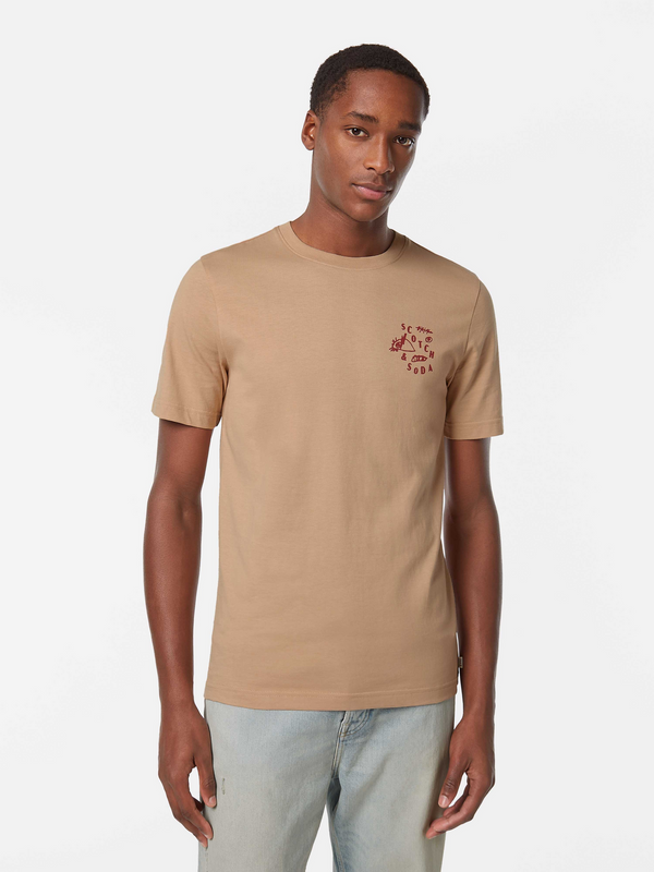 maison scotch logo T-shirt